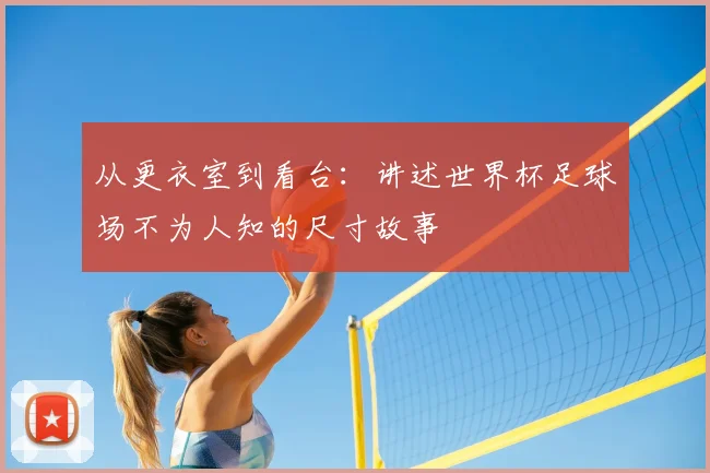 从更衣室到看台：讲述世界杯足球场不为人知的尺寸故事